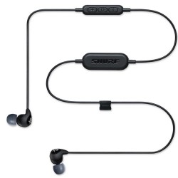 Bluetooth Headphones | Shure SE112-K-BT1 Wireless Sound Isolating Earphones with Bluetooth Cable