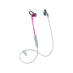 Fejhallgató | PLANTRONICS BackBeat Fit 305 - Bluetooth Kopfhörer (In-ear, Koralle/grau)