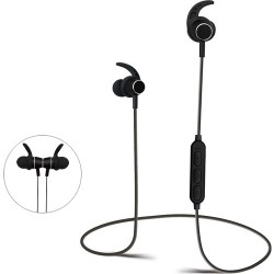 Headphones | Case 4U Bluetooth Mikrofonlu Mp3 Micro SD Kart Destekli Spor Kulaklık - K04 - Siyah