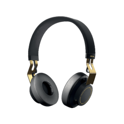Casque sur l'oreille | JABRA Casque audio sans fil Move Bluetooth Black-Gold (100-96300003-60)