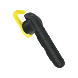 Micro Casque | JABRA STEEL BT - Office Headset (Kabellos, Monaural, In-ear, Schwarz/gelb)