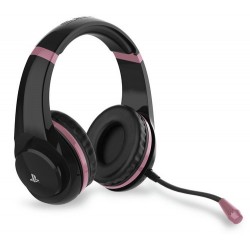 Gaming hoofdtelefoon | 4Gamers Officially Licensed PS4 Headset - Rose Gold & Black