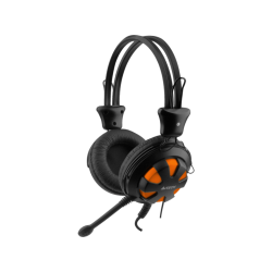 Mikrofonos fejhallgató | A4TECH HS 28-3 narancssárga headset