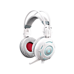Headsets | A4TECH G300 Bloody fehér gamer fejhallgató