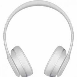 Beats By Dre Solo3 Bluetooth On-Ear Headphones with Mic Control - Matte Silver Beats By Dre Solo3 Bluetooth On-Ear Headphones with Mic Control - Matte Silver