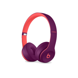 BEATS MRRG2ZE/A Solo 3 Kablosuz Kulak Üstü Kulaklık Mor