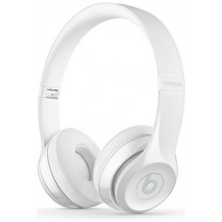 Beats by Dre Solo 3 On-Ear Wireless Headphones - Gloss White Beats by Dre Solo 3 On-Ear Wireless Headphones - Gloss White
