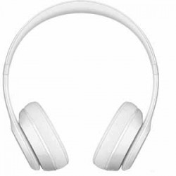 Beats By Dre Solo3 Bluetooth On-Ear Headphones with Mic Control - Gloss White Beats By Dre Solo3 Bluetooth On-Ear Headphones with Mic Control - Gloss White