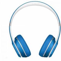 Beats Shine On Solo 2 On-Ear Headphones - Blue - Open Box