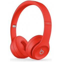 Beats by Dre Solo 3 On-Ear Wireless Headphones - Red Beats by Dre Solo 3 On-Ear Wireless Headphones - Red
