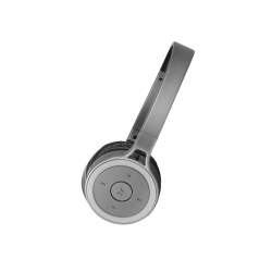 On-Ear-Kopfhörer | ISY IBH-2100-TI, On-ear Kopfhörer Bluetooth Grau