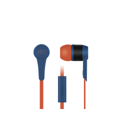 ISY IIE1101BL headset fülhallgató, kék