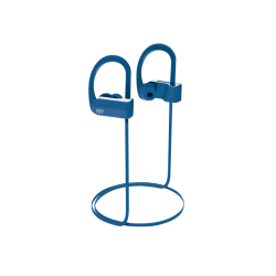 ISY IBH 3500 - Bluetooth Kopfhörer mit Ohrbügel (In-ear, Blau)