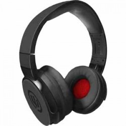 Wicked | Wicked Audio Bluetooth Over-Ear Headphone - Black. Full-Size Wireless Bluetooth Headphone. Mic & Track Control. Enhanced Bass. Folds Flat / 