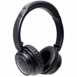 On-ear hoofdtelefoons | Endo BT Headphone -Black Mic+control; 8-9 hr btty hifi sound enhanced bass 32' range to base