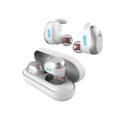 Echte kabellose Kopfhörer | ELARI NanoPods Sport, In-ear True Wireless Kopfhörer Bluetooth Weiß