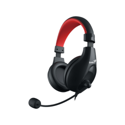 Mikrofonos fejhallgató | GENIUS HS-520 fekete gaming headset