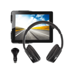 Over-Ear-Kopfhörer | BEEWI BBX112-A0 BLUETOOTH - Auto-Set für iPad 2 (Over-ear, Schwarz)