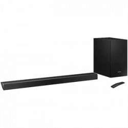 Speakers | Samsung HW-R550 Soundbar - Feel the rumble of deep bass from the wireless subwoofer. Smart Sound technology auto-detects what you are watchi