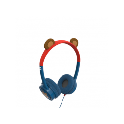 Casque sur l'oreille | IFROGZ Little Rockerz - Kinderkopfhörer (On-ear, Blau/Rot)