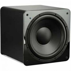 luidsprekers | SVS 12 Ultra Compact Sealed Subwoofer with 300W Maximum Amplifier Power - Piano Gloss Black