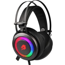 Headphones | GameBooster H16 Storm RGB 7.1 Vitrual Kısa Mikrofonlu Gri Oyuncu Kulaklığı GB-H16