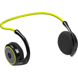 Bluetooth Kopfhörer | SBS RUNWAY FIT SPORT - Kopfhörer (Gelb)