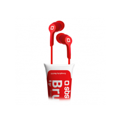 SBS | SBS Brush Mikrofonlu Kulaklık Kırmızı
