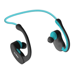 SBS Runway Evolution Sport - Bluetooth Kopfhörer mit Ohrbügel (Schwarz)