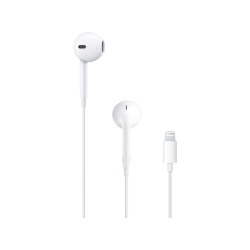 Apple | APPLE EarPods Lightning Connector - Kopfhörer (In-ear, Weiss)