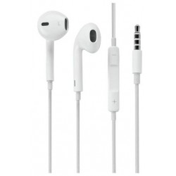 Headsets | Apple Earpods with Remote and Mic - White