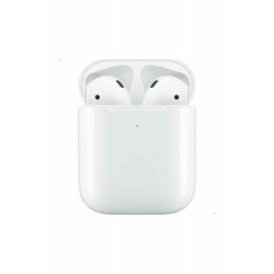 Apple | AirPods Bluetooth Kulaklık ve Kablosuz Şarj Kutusu MRXJ2TU/A (Apple Türkiye Garantili)