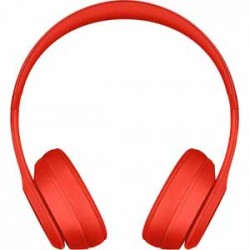 Apple | Beats Solo3 Wireless Headphones - Red