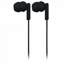 In-ear Headphones | Naxa SPARK Isolation Stereo Earphones - Black
