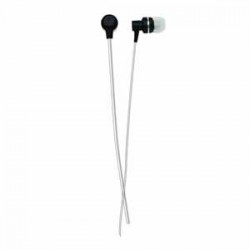 In-ear Headphones | Naxa METALLIX Isolation Stereo Earphones - Black