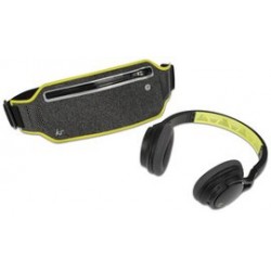 Casque sur l'oreille | Kitsound Exert Over-Ear Wireless Sport Headphones - Black