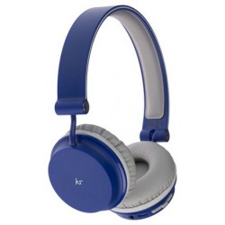 KitSound Metro Wireless On-Ear Headphones - Blue