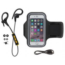 Ακουστικά In Ear | KitSound Race Wireless In-Ear Sports Headphones - Black