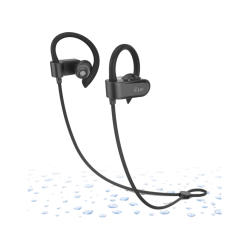 Bluetooth és vezeték nélküli fejhallgató | ILUV Bluetooth Fitactive Jet 3 Μαύρο Ear Hooks