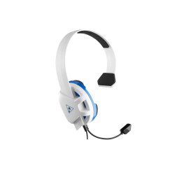 Casque Gamer | TURTLE BEACH Casque gamer Recon Chat PS4 Blanc