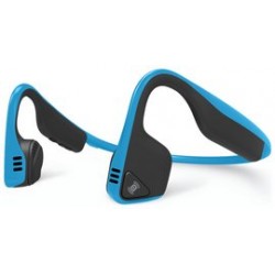 Sports Headphones | Aftershokz Trekz Titanium Open-Ear Wireless Headphones -Blue