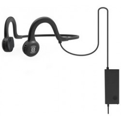 AfterShokz Spotz Titanium Open-Ear Wireless Headphones-Black