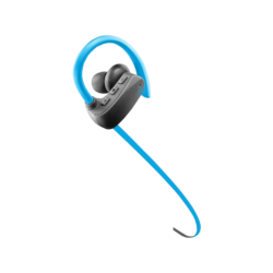 Bluetooth ve Kablosuz Kulaklıklar | CELLULAR LINE Sport Bounce - Bluetooth Kopfhörer mit Ohrbügel (Blau/Schwarz)