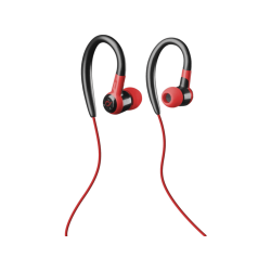 CELLULAR-LINE In-Ear Headphone Sport Play Earhook Rood