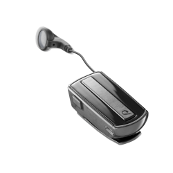 Kopfhörer mit Mikrofon | CELLULAR LINE Roller Clip Classic - Office Headset (Kabellos, Monaural, In-ear, Schwarz)