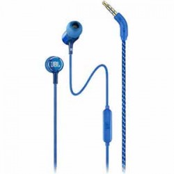 JBL LIVE 100 In-Ear Wired Headphones - Blue
