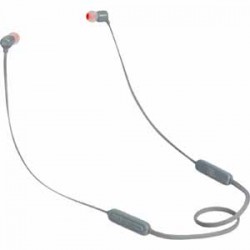 JBL Pure Bass Sound Wireless In-Ear Headphones with 6 Hour Battery Life - Grey