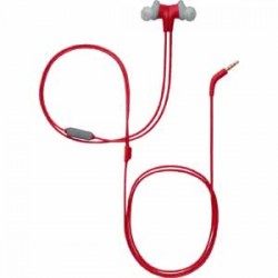 JBL Endurance RUN Sports Wired Headphones - Red