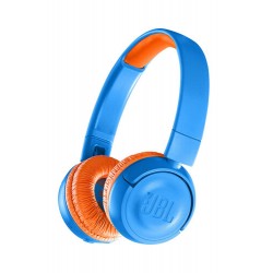 JR300BT Mavi-Turuncu Bluetooth Kulak Üstü Çocuk Kulaklığı JB.JBLJR300BTUNO