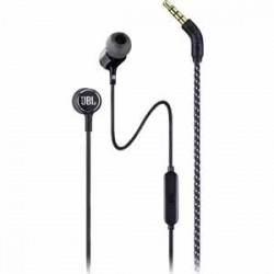 JBL LIVE 100 In-Ear Wired Headphones - Black